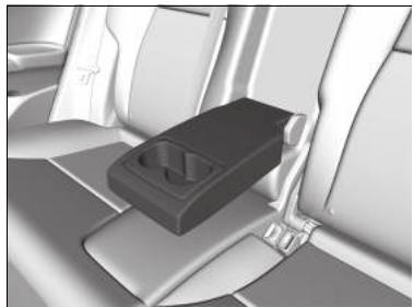 Honda Civic 9 Phase 1 (2012-2015) - Utilisation de l'accouoir de siège arrêté* - 1