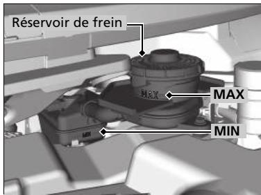 Honda Civic 9 Phase 1 (2012-2015) - Contrôle du liquide de frein - 1