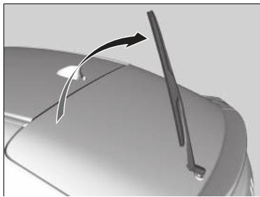 Honda Civic 9 Phase 1 (2012-2015) - Remplacement du caoutchouc des balais d'essuie-glace arrriere* - 1
