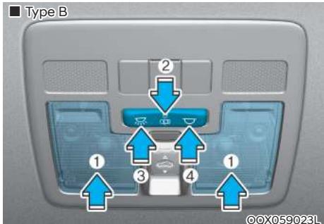 HYUNDAI Venue QX (2019) - Coupure automatique de l'éclairage intérieur - 2