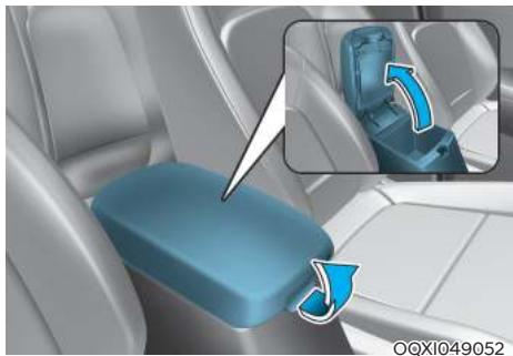 HYUNDAI Venue QX (2019) - Rangement de la console centrale - 1