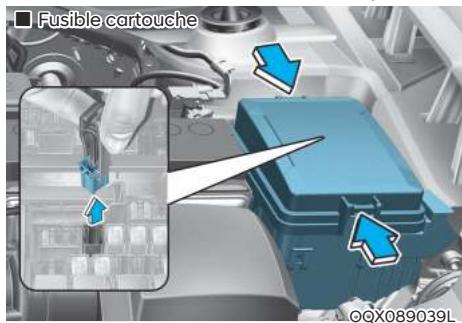 HYUNDAI Venue QX (2019) - Remplacement de fusible dans le compartiment moteur - 2