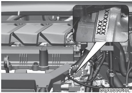 HYUNDAI Venue QX (2019) - NUMÉRO DU MOTEUR - 1