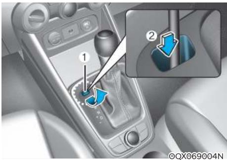 HYUNDAI Venue QX (2019) - Relâchement du verrouillage du changement des rapports - 1