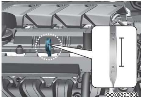 HYUNDAI Venue QX (2019) - Vérification du niveau d'huile moteur - 1