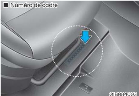 HYUNDAI Venue QX (2019) - NUMÉRO D'IDENTIFICATION DU VÉHICULE (NIV) - 1