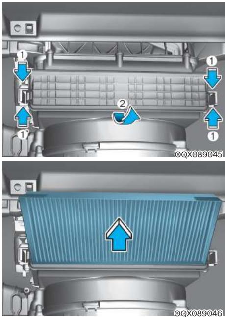 HYUNDAI Venue QX (2019) - Inspection du filtre - 2