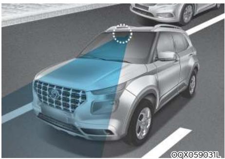 HYUNDAI Venue QX (2019) - ASSISTANCE DE MAINTIEN SUR LA VOIE (LKA) (SELON L'ÉQUIPEMENT) - 1