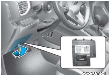HYUNDAI Venue QX (2019) - Panneau de fusibles du tableau de bord - 1