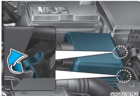 HYUNDAI Venue QX (2019) - Remplacement du filtre - 1