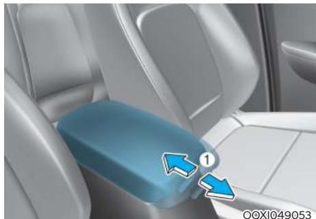 HYUNDAI Venue QX (2019) - Accoudoir coulissant (selon l'équipement) - 1