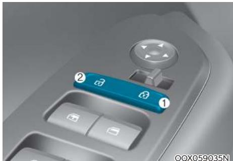 HYUNDAI Venue QX (2019) - Avec le commutateur de verrouillage centralisé des portes - 1