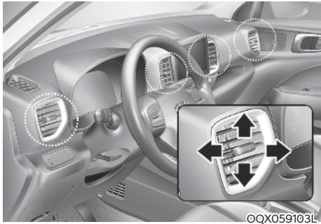 HYUNDAI Venue QX (2019) - Aérations du tableau de bord - 1