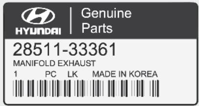 HYUNDAI Venue QX (2019) - Genuine Parts - 1