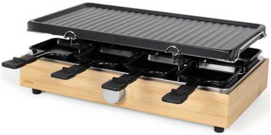 LIVOO DOC336 - Appareil à raclette 8 personnes - 1