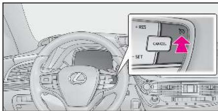 LEXUS LS XF50 Phase 1 (2017-2020) - Réglage de la vitesse du vehicule - 1