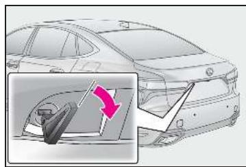 LEXUS LS XF50 Phase 1 (2017-2020) - Déclenchement de l'alarme - 2