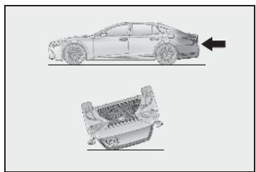 LEXUS LS XF50 Phase 1 (2017-2020) - Conditions de déploiement des airbag SRS (airbags frontaux SRS/airbags de coussin de siege SRS) - 5