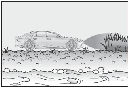 LEXUS LS XF50 Phase 1 (2017-2020) - La fonction de freinage de l'aide au stationnement (objet statique) fonctionné lorsque - 2