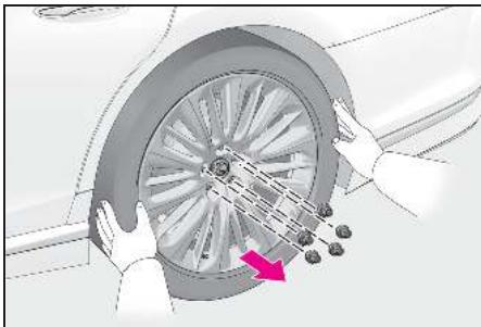 LEXUS LS XF50 Phase 1 (2017-2020) - Calez les roues. - 5