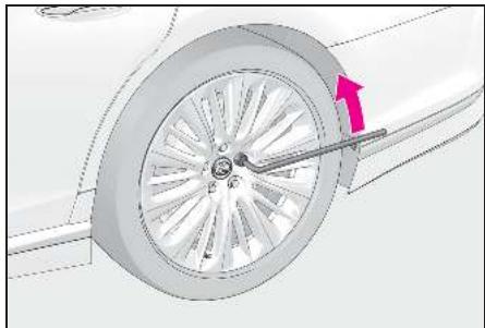 LEXUS LS XF50 Phase 1 (2017-2020) - Calez les roues. - 2