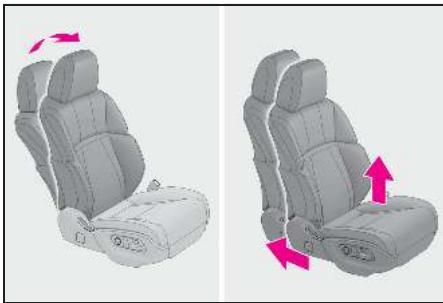 LEXUS LS XF50 Phase 1 (2017-2020) - Lors de l'installation d'un siège de sécurité infant sur le siège passager avant - 1