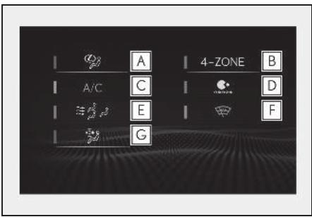 LEXUS LS XF50 Phase 1 (2017-2020) - A Menu secondaire - 46