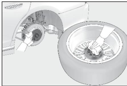 LEXUS LS XF50 Phase 1 (2017-2020) - Installation du pneu - 1