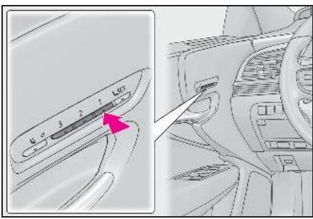 LEXUS LS XF50 Phase 1 (2017-2020) - Rappel d'une position de conduite - 1