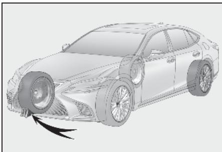LEXUS LS XF50 Phase 1 (2017-2020) - Calez les roues. - 1