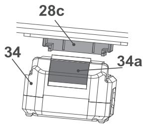 TITAN Tondeuse thermique tractée - Bloc-batterie - 1