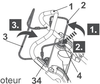 TITAN Tondeuse thermique tractée - Démarrage - 1