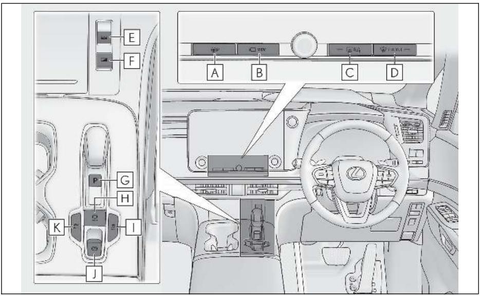 LEXUS LM AW10 Phase 2 (2023) - Index illustré - 2