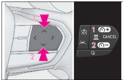 LEXUS LM AW10 Phase 2 (2023) - Modification de la vitesse de véhicule réglée - 2