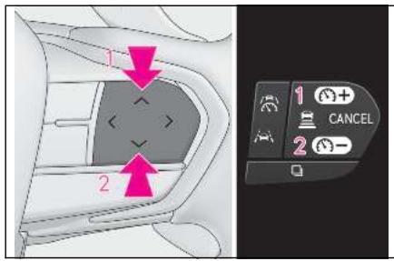 LEXUS LM AW10 Phase 2 (2023) - Modification de la vitesse de véhicule réglée - 2