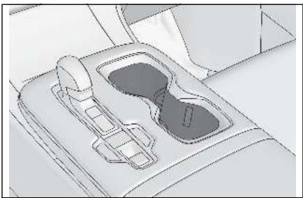 LEXUS LM AW10 Phase 2 (2023) - Porte-gobelets - 1