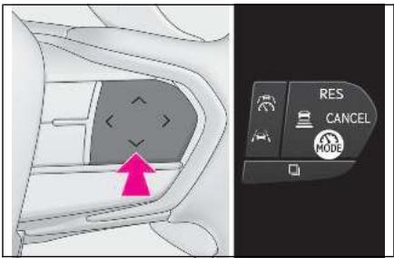 LEXUS LM AW10 Phase 2 (2023) - Modification de la vitesse de véhicule réglée - 1