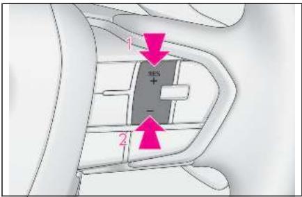 LEXUS LM AW10 Phase 2 (2023) - Modification de la vitesse de véhicule réglée - 1