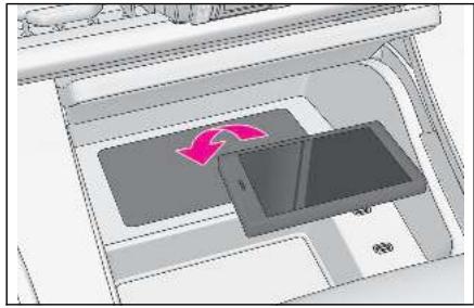 LEXUS LM AW10 Phase 2 (2023) - Utilisation du chargeur sans fil - 1