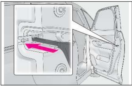 LEXUS LM AW10 Phase 2 (2023) - Porte du passager avant - 2