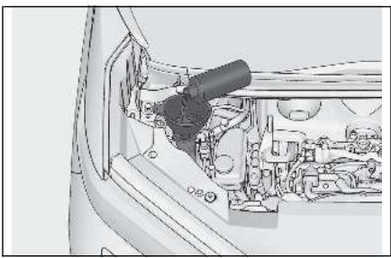 LEXUS LM AW10 Phase 2 (2023) - Vérification et ajout de liquide de lave-glace - 1