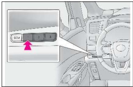 LEXUS LM AW10 Phase 2 (2023) - Rappel d'une position de conduite - 1