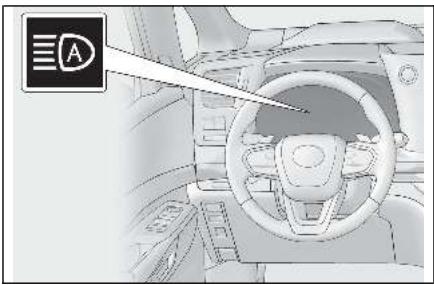 LEXUS LM AW10 Phase 2 (2023) - Utilisation du système de feux de route automatiques - 2