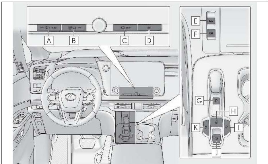 LEXUS LM AW10 Phase 2 (2023) - Index illustré - 2
