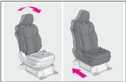 LEXUS LM AW10 Phase 2 (2023) - Lors de l'installation d'un système de retenue pour enfant sur le siège du passager avant - 1