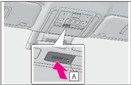 LEXUS LM AW10 Phase 2 (2023) - Activation de la position de porte - 1