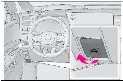 LEXUS LM AW10 Phase 2 (2023) - Ouverture du capot - 1