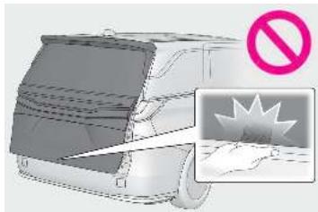 LEXUS LM AW10 Phase 2 (2023) - Dispositif de fermeture de porte de coffre - 1