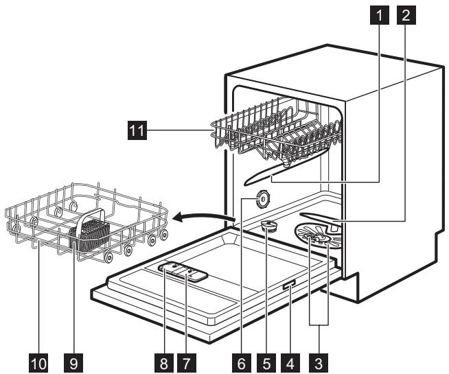 AEG FSE54600Z - DESCRIPTION DE L'APPAREIL - 1