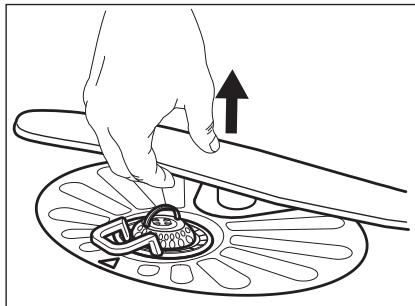 AEG FSE54600Z - Nettoyage du bras d'aspersion inférieur - 1